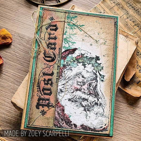 Tim Holtz Cling Mount Stamps – Letter to Santa