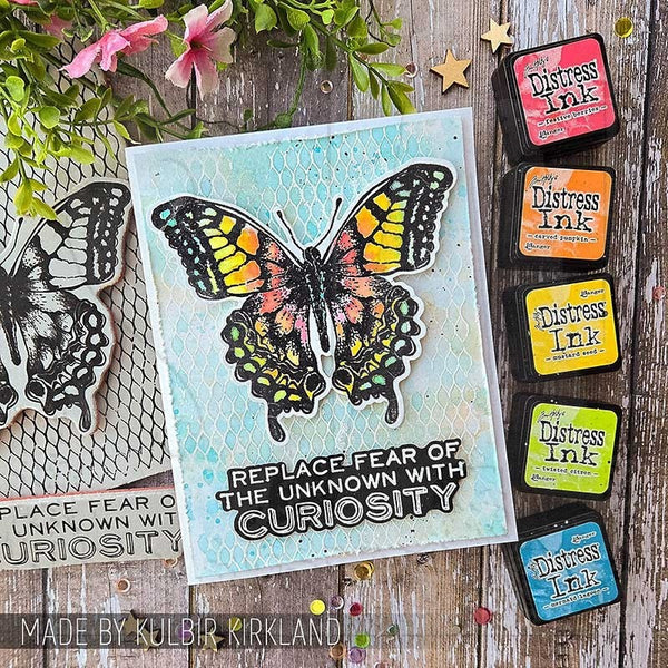 Tim Holtz Stampers Anonymous - Mesh & Linen