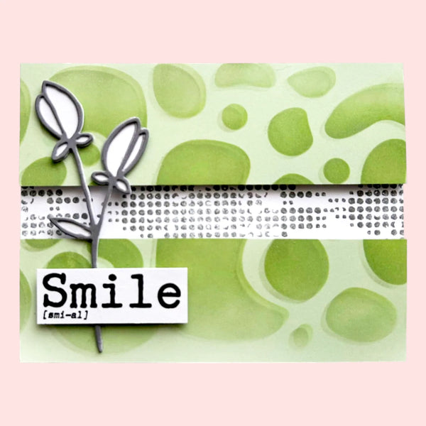 Lisa Horton Crafts - Muse & Maker Collection - Clear Photopolymer Stamps - Cracked Terrain