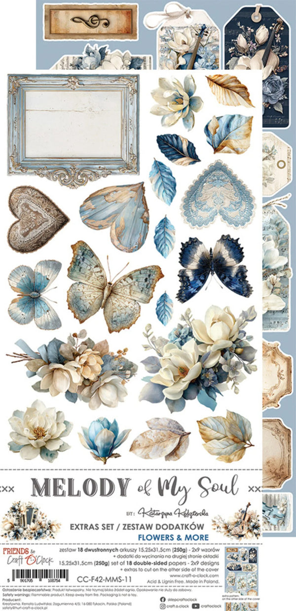 Craft O'Clock Melody of My Soul Extras Set - Flowers & More