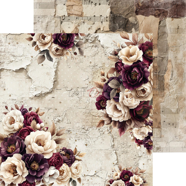 Craft O'Clock Plum & Caramel 6"×6" Paper Set