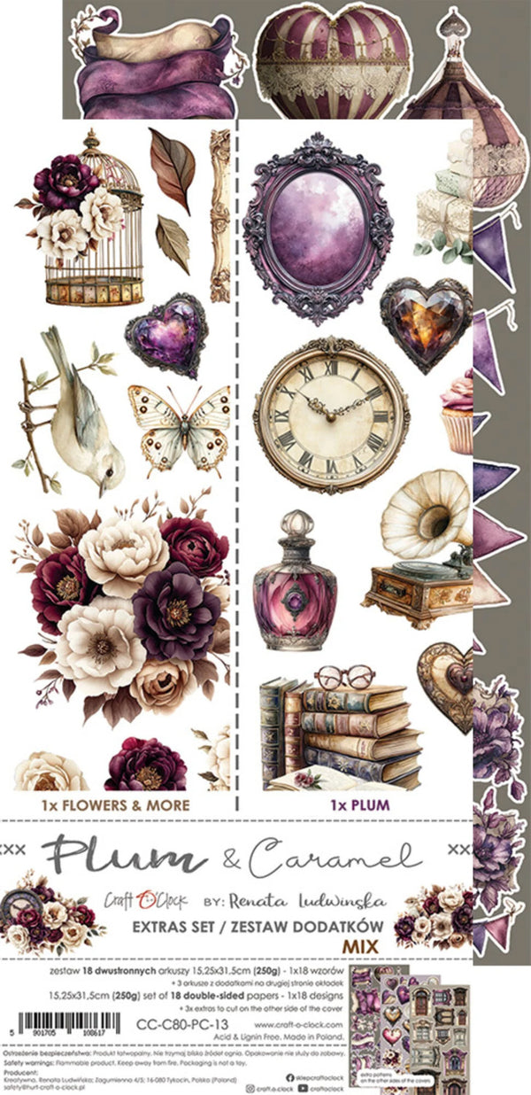 Craft O'Clock Plum & Caramel Extras Set - Mix