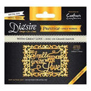 Crafter's Companion - Die-Sire Prestige Say It In Style Die With Great Love*