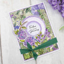 Crafter's Companion Nature's Garden Hydrangea Metal Dies Ditsy Floral Doily*