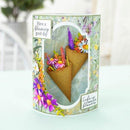 Crafter's Companion Nature's Garden Wildflower Metal Die & Stencil Set Mailbox Flowers*