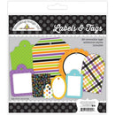 Doodlebug - Labels & Tags 28 pack - Boos & Brews - Candy Carnival*
