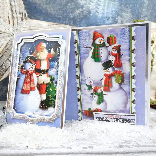 Hunkydory Deluxe A4 Craft Pads - Frosty & Friends*