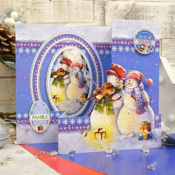 Hunkydory Deluxe A4 Craft Pads - Frosty & Friends*