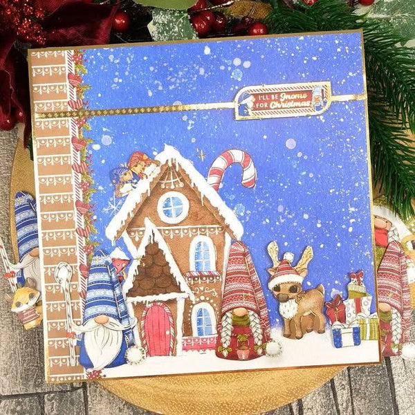 Hunkydory Deluxe A4 Craft Pads - Gnome for Christmas*