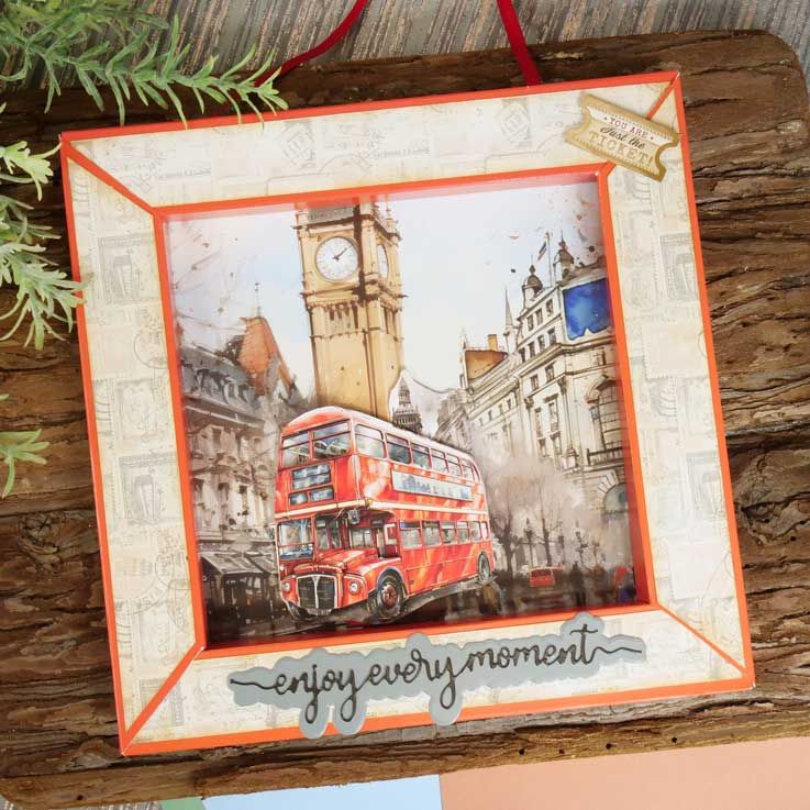 Hunkydory Life is a Journey Decoupage Topper Sheet