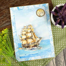 Hunkydory Ocean Waves Decoupage Topper Sheet