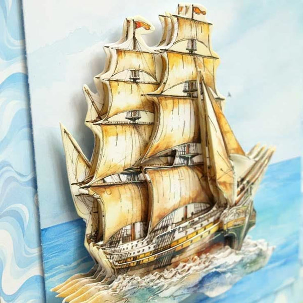 Hunkydory Ocean Waves Decoupage Topper Sheet