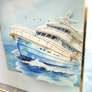 Hunkydory Ocean Waves Decoupage Topper Sheet