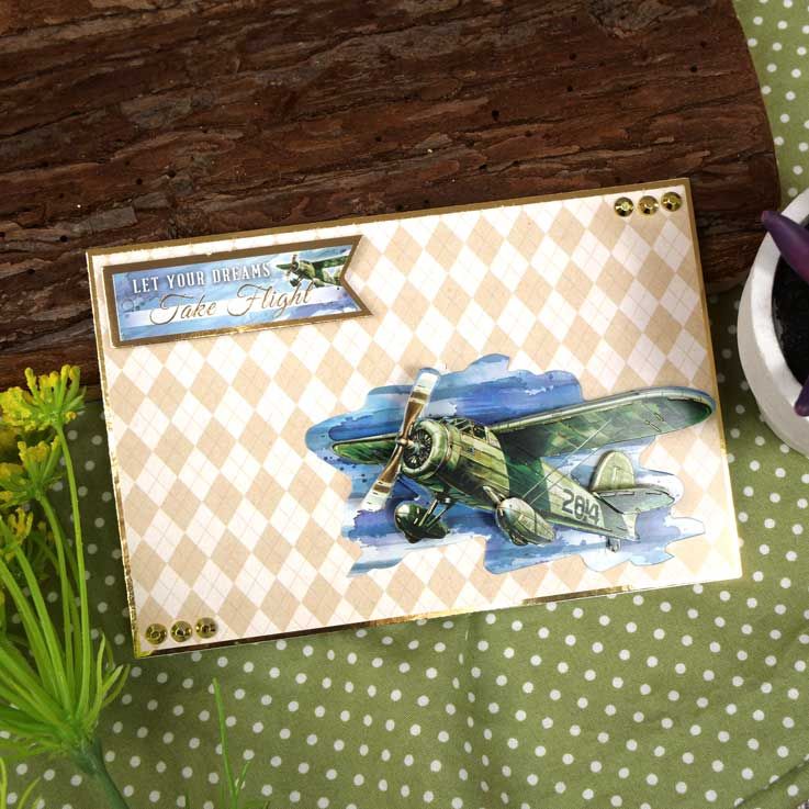 Hunkydory Taking Flight Decoupage Topper Sheet