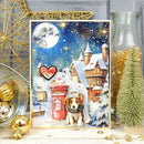 Hunkydory Christmas Jack Russell Terrier & Beagle Decoupage Topper Sheet*
