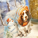 Hunkydory Christmas Labrador Retriever & English Springer Spaniel Decoupage Topper Sheet*