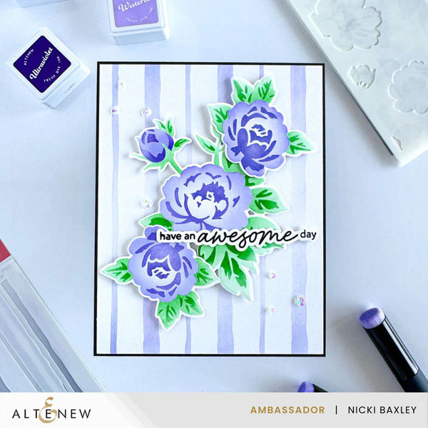 Altenew Botanical Plaid Die Set