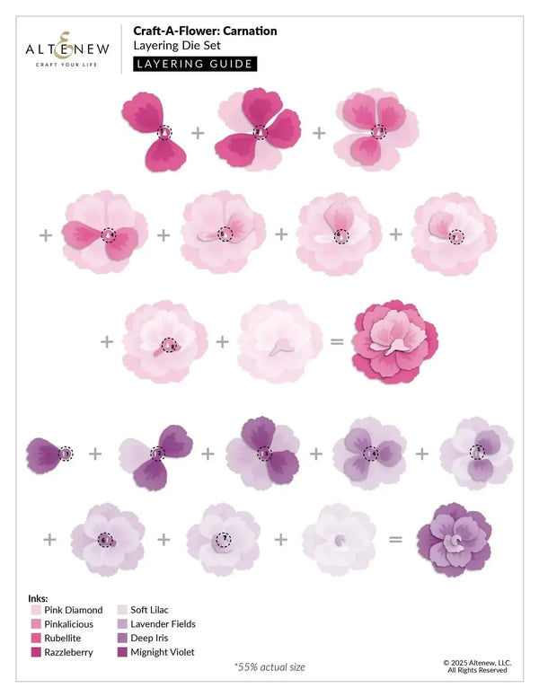 Altenew Craft-A-Flower: Carnation Layering Die Set*