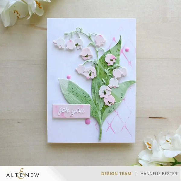 Altenew Craft-A-Flower: Lily of the Valley Layering Die Set