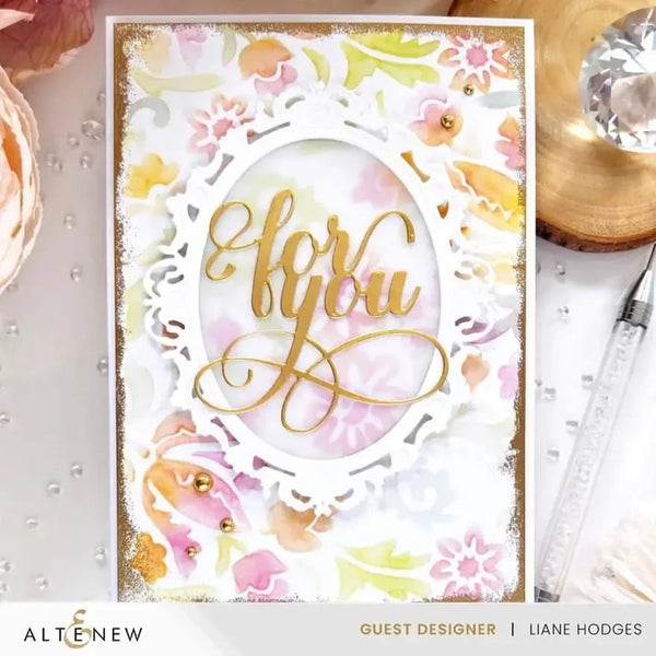 Altenew Creative Cuts: Zero-Waste Embroidered Motifs Die Set