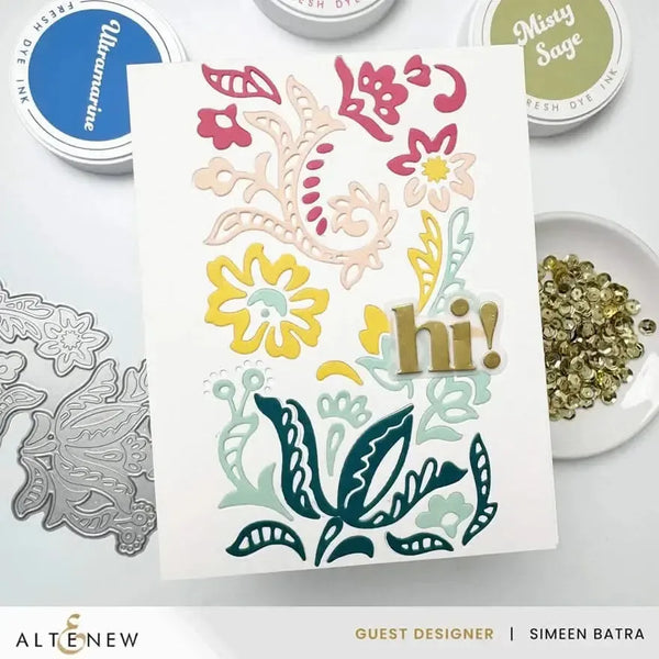 Altenew Creative Cuts: Zero-Waste Embroidered Motifs Die Set