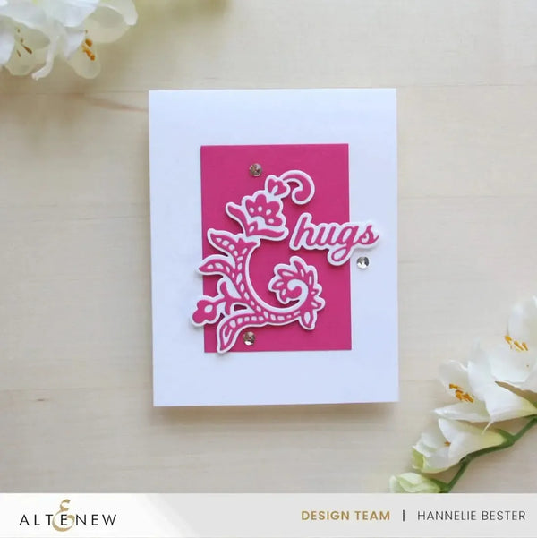 Altenew Creative Cuts: Zero-Waste Embroidered Motifs Die Set