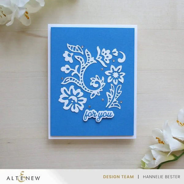 Altenew Creative Cuts: Zero-Waste Embroidered Motifs Die Set