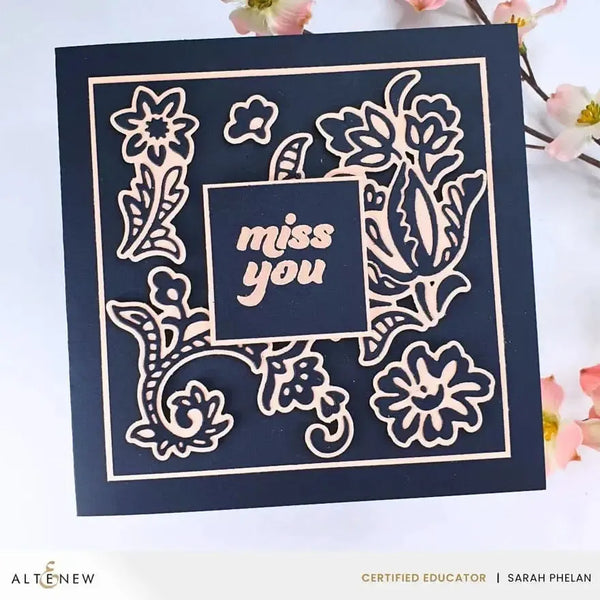 Altenew Creative Cuts: Zero-Waste Embroidered Motifs Die Set