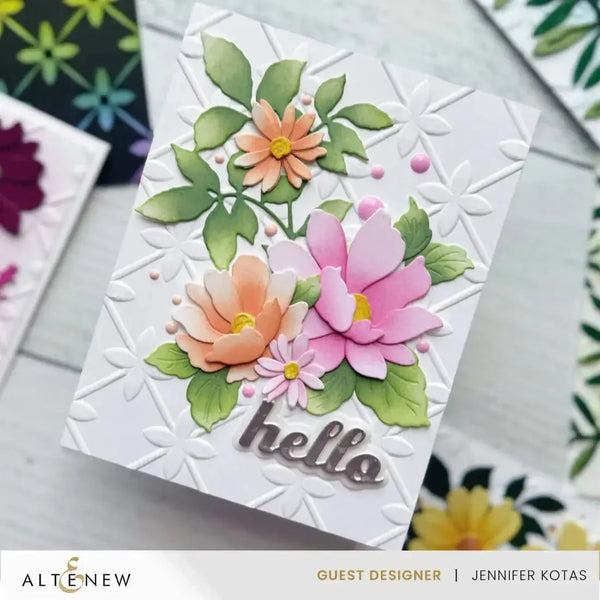 Altenew Fresh Flowers Die Set*