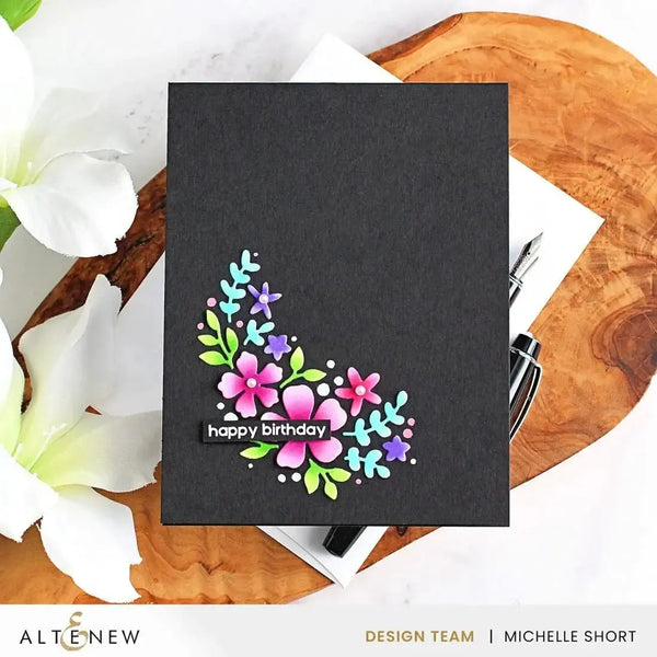 Altenew Zero-Waste: Oval Serenity Die Set
