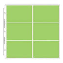 Doodlebug Page Protectors 12X12 12/Pkg (6) 6X4 Pockets*