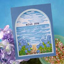 Hero Arts Stamp & Cut Set - Coastal Blooms HeroScape