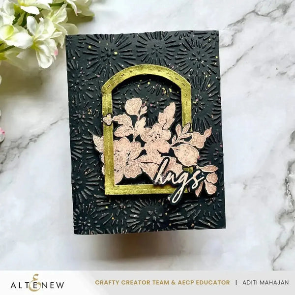 Altenew Batik Blooms One-of-a-Kind 3D Embossing Folder