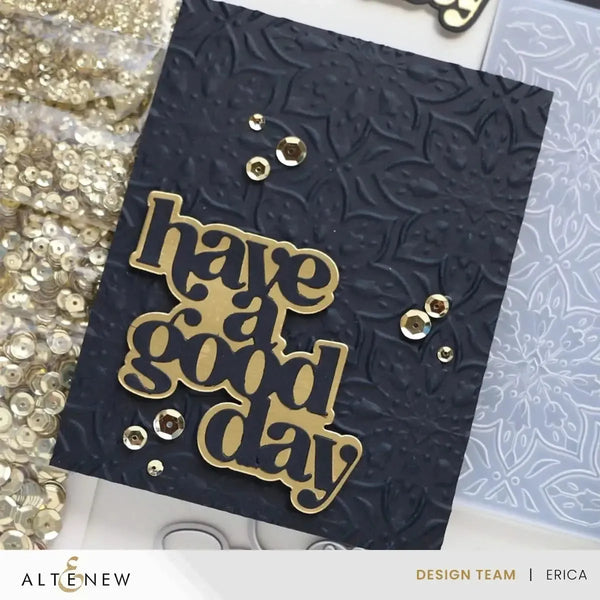 Altenew Blooming Doily Charm One-of-a-Kind 3D Embossing Folder