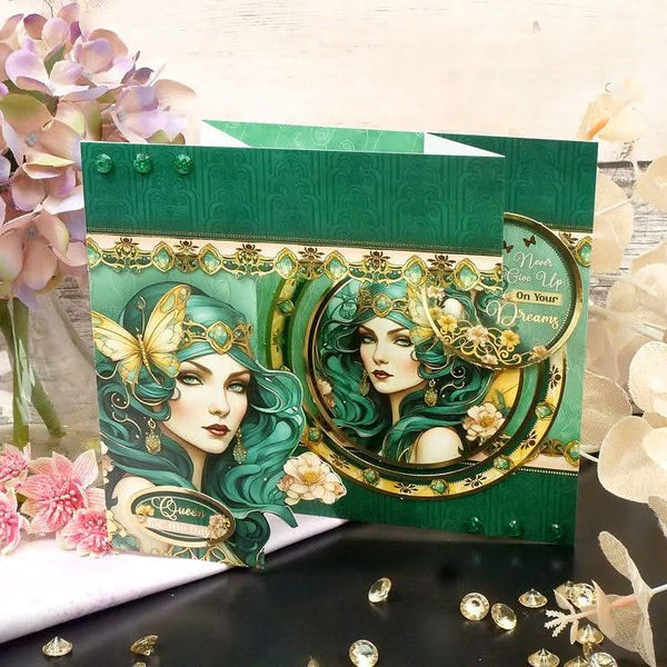 Hunkydory Fairy Decadence - Emerald Dreams Luxury Topper Set