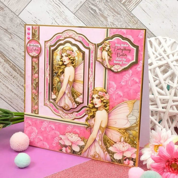 Hunkydory Fairy Decadence - Pretty in Pink Luxury Topper Set