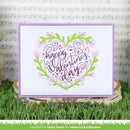 Lawn Fawn Hot Foil Custom Craft Plate - Foiled Sentiments: Happy Valentines Day*