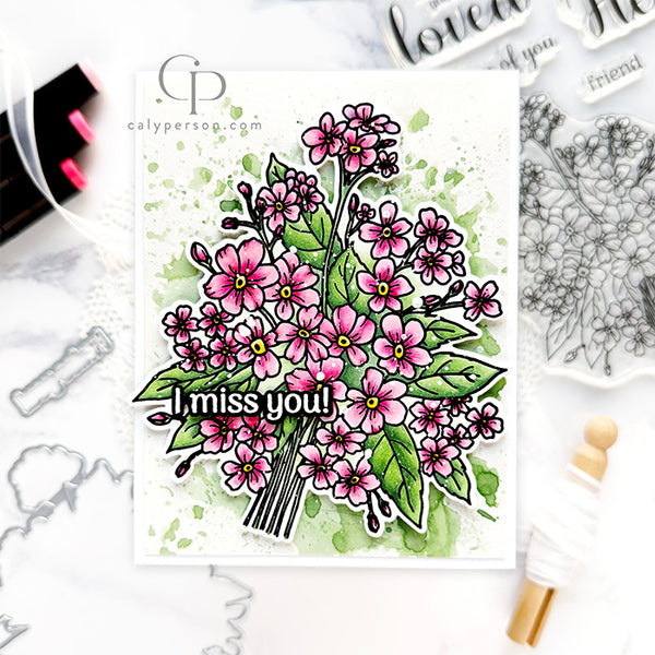 Gina K Designs Die Set - Forget-Me-Nots