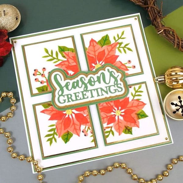 Hunkydory For the Love of Masks - Layering Poinsettias*