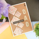 Hunkydory For the Love of Masks - Ink & Twist - Basket Weave