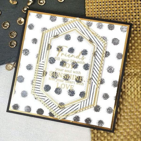Hunkydory For the Love of Stamps - Speckled Dots Background