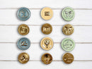 Stamperia Wax Seal Set 6/Pkg - Wedding