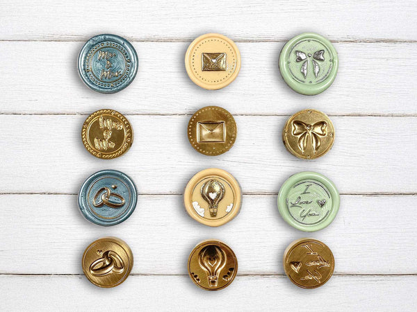 Stamperia Wax Seal Set 6/Pkg - Wedding