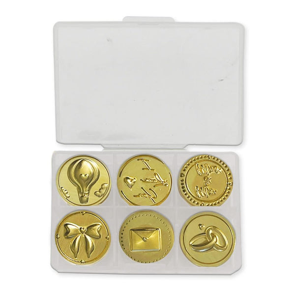 Stamperia Wax Seal Set 6/Pkg - Wedding