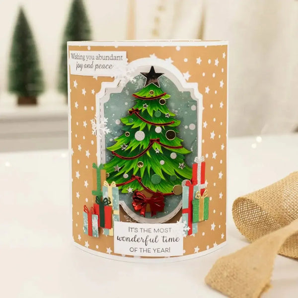 Crafter's Companion Gemini Clear Stamp & Die Christmas Cheer*