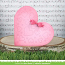 Lawn Cuts Custom Craft Dies - Heart Pouch Dotted Heart Add-On*