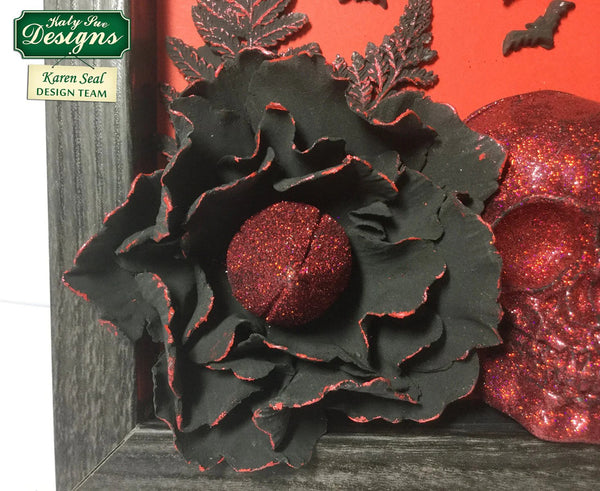 Katy Sue Silicone Mould - Flower Pro Rose Cones & Thorns