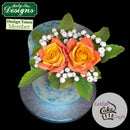 Katy Sue Silicone Mould - Flower Pro Rose Cones & Thorns