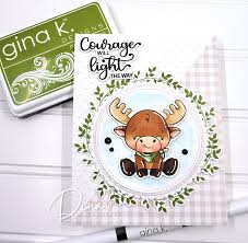 Gina K Designs Die Set - Moose Tracks