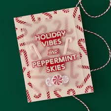 Hero Arts Candy Cane Season Clear Stamp Set - A Little Merri-Mint